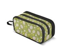 Kcldeci Astuccio portapenne con racchette da tennis e palline da tennis, grande capacità, per ufficio, scuola, adolescenti, ragazze, ragazzi, uomini, donne e adulti, Multicolore, 8.86*3.54*4.33in