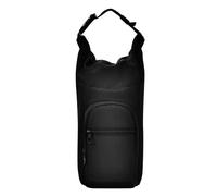 Kcldeci Borsa porta bottiglia d'acqua, borsa a tracolla isolata nera con tracolla e tasche, per uomo/donna, passeggiate, escursionismo, campeggio, Multicolore, Taglia unica