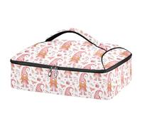 Kcldeci Borsa termica isolata per alimenti caldi o freddi, per San Valentino (1) borsa termica per cottura potluck per feste, picnic, lasagne, Multicolore, Taglia unica, casa