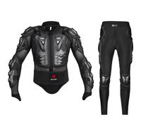 Kcolic Giacca da Moto Armatura Completa, Protezione Torace Attrezzatura da Bici da Cross per Uomo Abbigliamento da Moto Armatura da Moto Motocross MTB Racing Fuoristrada C,2XL.