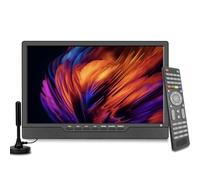 KCR 14 pollici LED HD TV, piccolo televisore con ingresso HDMI, sintonizzatore digitale integrato/HDMI/USB/DC-12IN per camera da letto, cucina, camper - Include telecomando
