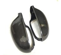 KCSAC Profumo a Specchio retrovisore in Fibra di Carbonio retrovisore VW. Adatto for Volkswagen Passat B6 R36. Golf 5 Jetta MK5 Calotte Specchietti