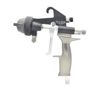 KCTRELTQS 1 pz Doppio ugello (Doppia Testa) Spray Soluzione for verniciatura cromata PE Spray Vernice Spray bicomponente