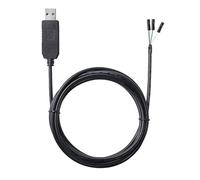 KCTRELTQS Cavo Adattatore seriale da USB a RS232 PL2303GT con connettori Femmina da 2,54 mm for Il debug di PLC/MCU(3M)