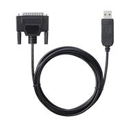 KCTRELTQS Cavo CNC Maschio PL2303 USB a DB25 Serie 15/16/18/21 (Controllo del Flusso Software DNC CNC SW 25M)(1.8M)