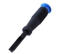 Kcvzitrds 1 scalpello da intaglio in legno a mano per un taglio, in acciaio di alta qualità + plastica, per scavare mortase quadrate a cerniera, ad angolo retto.