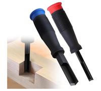 Kcvzitrds 2 forbici angolari, scalpello da mortasa quadrata a 90°, strumento per scalpello a legno ad angolo con incavo cerniera per tagliare una porta a mortasa quadrata