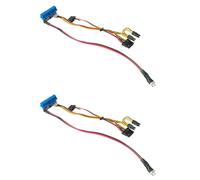 Kcvzitrds 2 x Scheda di conversione del modulo di alimentazione a presa diretta DC-ATX 160 W 12 V 160 W PSU ad alta potenza 24 pin Mini ITX DC a Alimentazione PC ATX