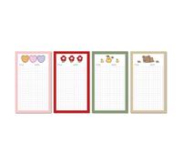 Kcvzitrds 20 quaderni di note piccole copie, come presentati, per forniture di ufficio, scrittura e memo. 50 fogli ciascuno.