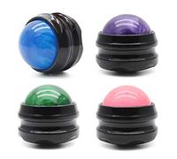 Kcvzitrds 4 Pezzi Seria Massaggio Rullo Ball Body Massager TeRapia Strumento Piede Indietro Vita Anca Massaggio Strumenti di Cura della Salute