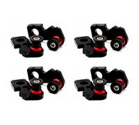 Kcvzitrds 4X Blocco Regolatore Catena in Alluminio Moto Controllo Digitale Computer Bobine Braccio Oscillante Posteriore per CB650F CBR650F 2014-2019 CB650R 2019