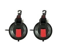 Kcvzitrds Auto Sucker Field Car Canopy Sucker Tetto Gancio Fisso Solido Sucker Pet Sucker 2 Pezzi