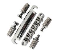 Kcvzitrds Cavalletto per chitarra LP a 6 corde per chitarra elettrica di alta qualità, argento