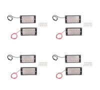 Kcvzitrds Humbucker - Mini doppio avvolgimento medio + ponte compatibile con lo stile LP parti di chitarra elettrica, kit di ricambio per parti di ricambio per chitarra