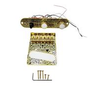 Kcvzitrds Piastra di Controllo Pre-Cablata per Chitarra Elettrica TL a 6 Corde e Piastra Ponte, Ricambi per Chitarra Elettrica,