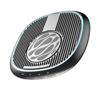 Kcvzitrds Simulatore di Movimento del Mouse, , Jiggler, Driver di Spostamento del Mouse Gratuito con 7 Luci RGB, Simulazione del Movimento del Mouse (Nero), Installazione Facile