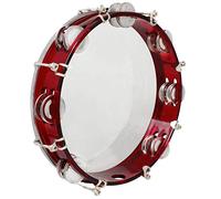 Kcvzitrds Tamburino Campanello Automatico Regolatore per Campanello a Mano in Metallo Jingle Supporto Giocattolo Musicale per Bar KTV Feste