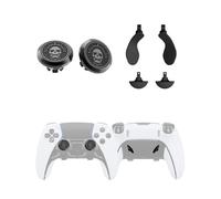KD.FLY Levette in metallo e pagaie posteriori per controller PS5 Edge Joystick, tappi per pollice analogici personalizzati per modulo stick PS5 Dual Sense Edge, 2 joystick, 4 pulsanti posteriori