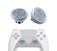 KD.FLY Levette in metallo per controller bordo PS5, 2 pezzi, kit di ricambio per joystick personalizzato per controller PS5 DualSense Edge, parti di accessori per levette metalliche in alluminio