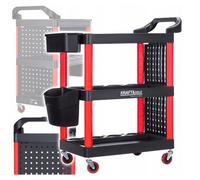 KD1076 Carrello Da Officina Carrello Mobile Con 3 Ripiani