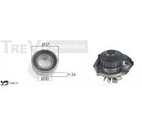 KD1089HP TREVI AUTOMOTIVE Pompa acqua + Kit cinghie dentate per AUTOBIANCHI,FIAT