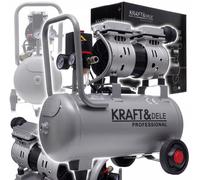 Kd1395 Compressore senza Olio ad Aria Doppio Pistone 8 BAR 24L