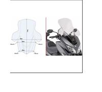 KD3115ST KAPPA parabrezza SOLO LASTRA per SUZUKI Burgman 400 2017-2022