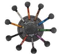 KD89 Cacciavite per orologi Swiss Made - Assortimento di cacciaviti di precisione in alluminio e punte in acciaio inossidabile - Horotec MSA01.020, Rosso, 01.020-C