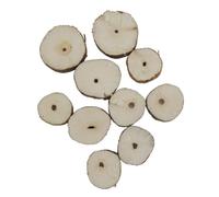 KD89 Fette di midollo di sambuco naturali, per la pulizia di pezzi di orologeria, 10 pezzi, circa Ø20 mm