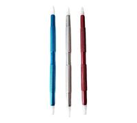 KD89 Strumenti per orologiaio per posare le lancette in alluminio, senza graffiare i quadranti. Assortimento di 3 pezzi con punte in Delrin., blu