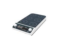 KDAWN Agitatore Magnetico Multiplo Piastra riscaldante Display Digitale Agitatore da Laboratorio Miscelatore Magnetico Riscaldamento Quattro stazioni a Sei Posizioni (Color : 1, Size : MMS6Pro)