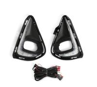 Kdbcet Antinebbia 12v Car Daytime Running Light Bianco DRL Indicatori Direzione Lampada Alogena LED Lampada Fendinebbia Per Toyota Per Corolla Per Axio 2018-2021 Faro Fendinebbia(DRL)