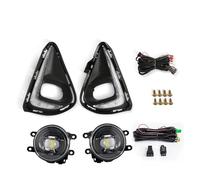 Kdbcet Antinebbia 12v Car Daytime Running Light Bianco DRL Indicatori Direzione Lampada Alogena LED Lampada Fendinebbia Per Toyota Per Corolla Per Axio 2018-2021 Faro Fendinebbia(DRL Fog Set LED A)