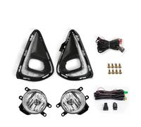 Kdbcet Antinebbia 12v Car Daytime Running Light Bianco DRL Indicatori Direzione Lampada Alogena LED Lampada Fendinebbia Per Toyota Per Corolla Per Axio 2018-2021 Faro Fendinebbia(DRL Fog Set Halogen)