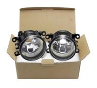 Kdbcet Antinebbia Auto Halo Anello Lampada Nebbia DRL Per Citroen Per C3 C4 C5 C6 Per C-Crosser Per Jumpy Per Xsara Per Berlingo DS3 DS4 DS5 Angelo Occhio Luce Faro Fendinebbia(Warm White and Yelow)