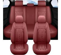 Kdbcet Auto Coprisedili Coprisedili Universali Per Auto, Set Completo In Pelle PU Per Nissan Per Qashqai J10(4)