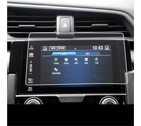 Kdbcet GPS pellicola protettiva Per Civic 10th 2019 2020 Pellicola Protettiva In Vetro Temperato Per Autoradio Navigatore GPS Interni protezione schermo(4 holes)
