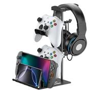 KDD Porta Cuffie Gaming Supporto Controller da Scrivania Stand da Tavolo Organizer per Bose, Sennheiser, Sony, Xbox One, PS4, PS5,PC Accessori
