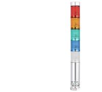 KDEGK Luce LED in miniatura spia 1/2/3/4/5 strati sirena vocale impermeabile 12V24V220V per apparecchiature allarme sonoro con cicalino (costante 220 V 5 strati)