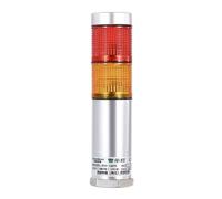 KDEGK Luce LED in miniatura spia 1/2/3/4/5 strati sirena vocale impermeabile 12V24V220V per apparecchiature allarme sonoro con cicalino (costante 24 V 2 strati)