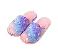 Kdemeng Donne fiofio casa pantofole accogliente peluche anti-scivolo indoor scarpe tutte le stagioni