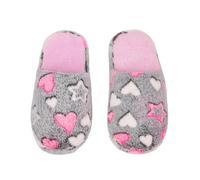 Kdemeng Donne fiofio casa pantofole accogliente peluche anti-scivolo indoor scarpe tutte le stagioni