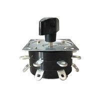 KDH-25/2 * 8 Saldatrice Interruttore rotativo Otto Posizioni 2 Livelli 16 Ottone 25A 1 Pezzi