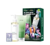 KDH ANUA Glass Skin Cleanse Duo (olio detergente da 200 ml + schiuma al quercetino da 150 ml)