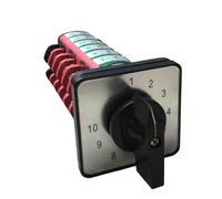 KDHC-40/6 * 10 Interruttore a camme rotante a dieci posizioni, 6 poli, 40 A, selettore di commutazione Bx6, produttore di macchine for saldatura, 1 pezzo