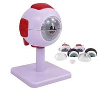 KDJFS Modellini Bulbo Oculare Ingrandito 3 Volte Modello Anatomico Occhio con 12 Etichette Numeriche di Posizione Anatomica e Manuale di Posizione Anatomica Inglese per Formazione in Ambito Medico