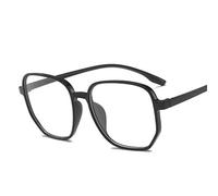 kdjsic Montatura per occhiali oversize anti luce blu per computer da donna Occhiali da vista ottici quadrati Occhiali da vista Montatura per occhiali Unisex