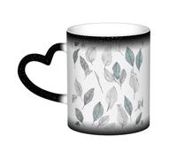 KDKJEDPEAF Basil Thyme Dill & Rosema - Tazza magica che cambia colore, 325 ml, tazza da caffè in ceramica sensibile al calore, rivela l'immagine a sorpresa, regalo per lei, per lui, familiari, amici