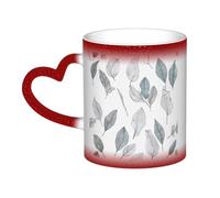 KDKJEDPEAF Basil Thyme Dill & Rosema - Tazza magica che cambia colore, 325 ml, tazza da caffè in ceramica sensibile al calore, rivela l'immagine a sorpresa, regalo per lei, per lui, familiari, amici