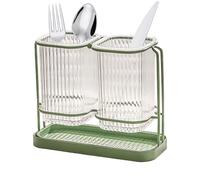 kdkskss Contenitore Per Bacchette Da Cucina - Contenitore Per Posate Da Tavola | Scolaposate per Utensili per il Piano di Lavoro della Cucina - Per Cucchiai e Forchette Piano di Lavoro Stile Country